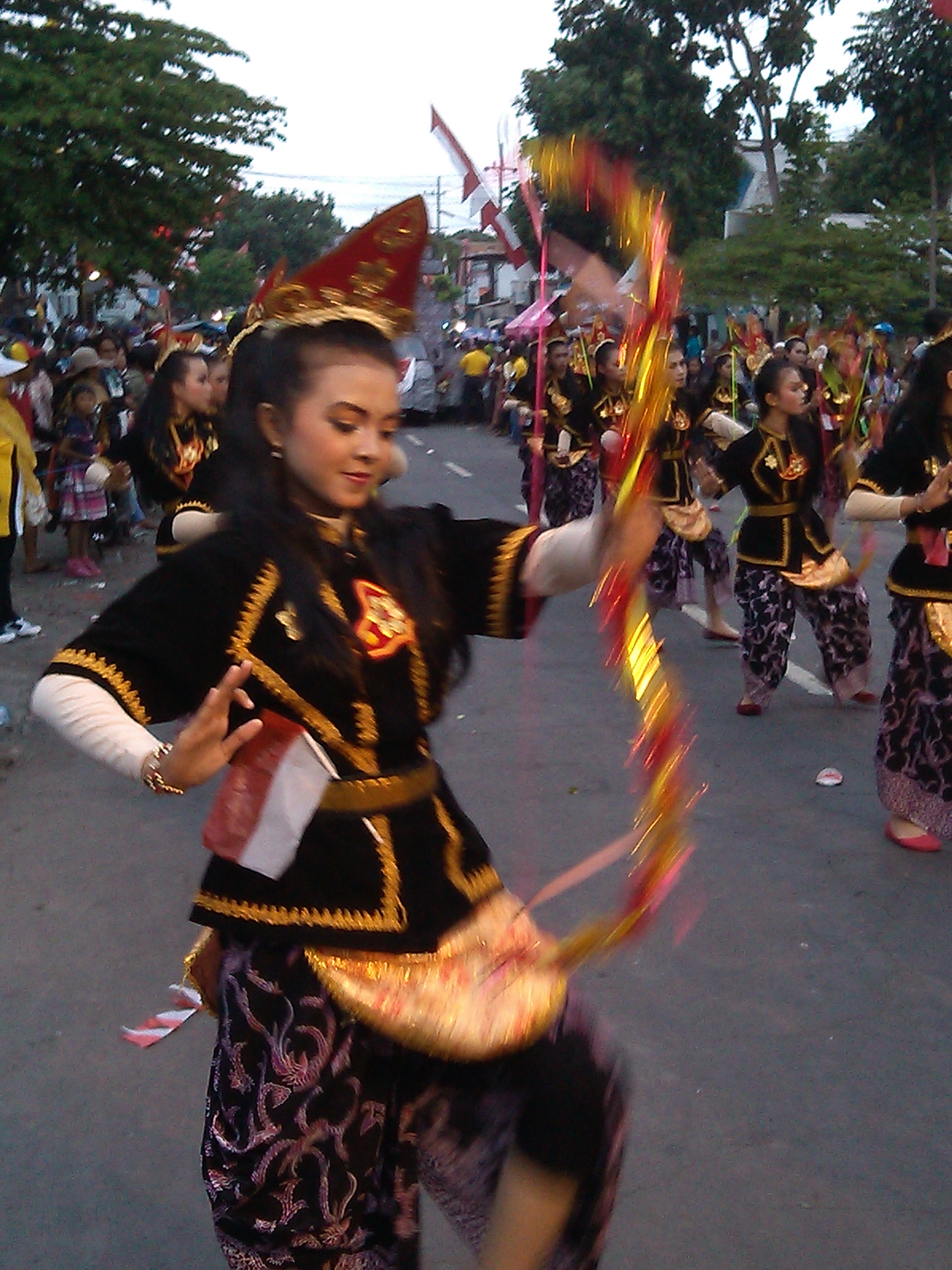 Juara Satu Karnaval HUT 69 - SMK Negeri Pasirian Lumajang 